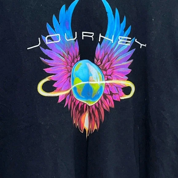Vintage reprint JOURNEY concert T-Shirt Unisex Size 2X - Picture 2 of 5